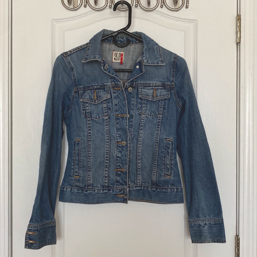 Jean jacket XS, washed but not worn before